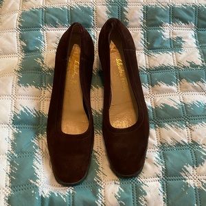 Salvatore Ferragamo wedge heels size 8.5 EUC